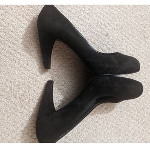 Black Suede Heels